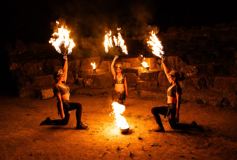 ILUSIAS - Fire show Amazons