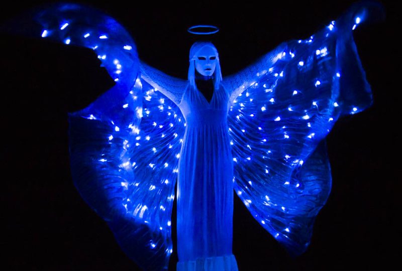 Kouzlo Vánoc - UV show Ilusias